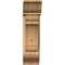 Ekena Millwork Olympic Traditional Smooth Bracket w/ Offset Brace, Western Red Cedar, 7 1/2"W x 20"D x 28"H BKT0806X20X28OLY01SWR - alternate 3